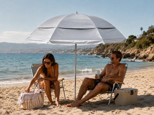 6' Beach Solarteck® Umbrella