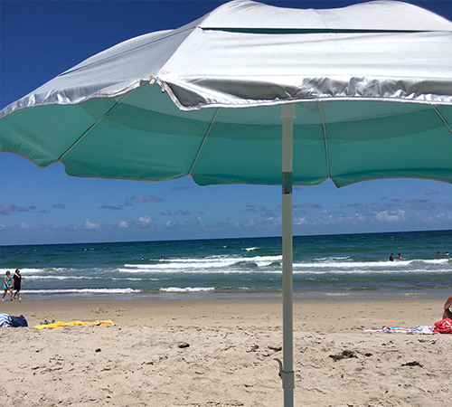 6' Beach Solarteck® Umbrella